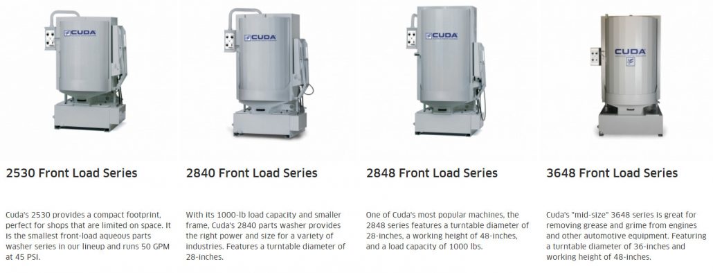 Cuda Front Load Sashers